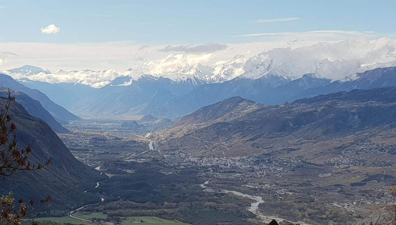 Hotel Rhoneblick Guttet-Feschel Buitenkant foto