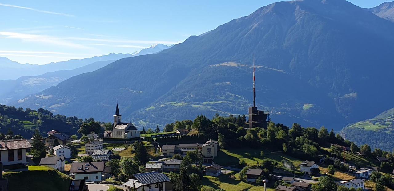Hotel Rhoneblick Guttet-Feschel Buitenkant foto