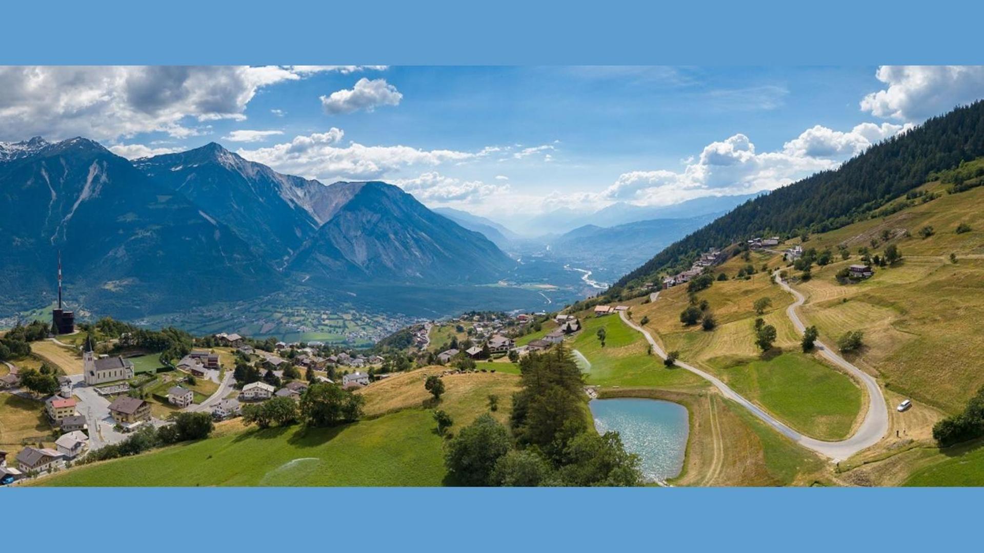 Hotel Rhoneblick Guttet-Feschel Buitenkant foto
