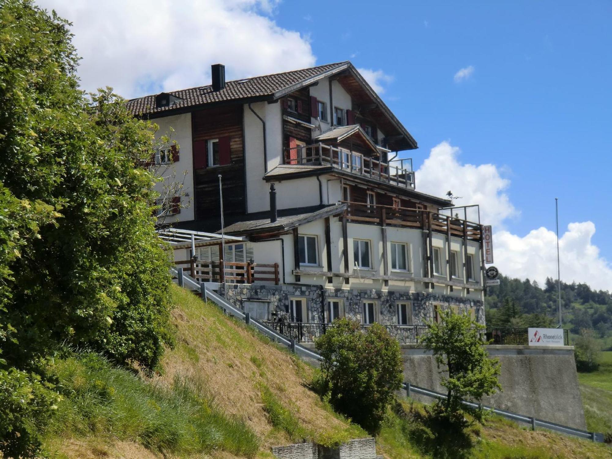 Hotel Rhoneblick Guttet-Feschel Buitenkant foto