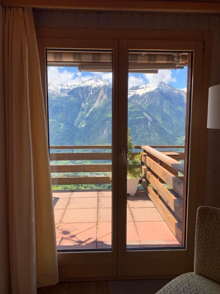 Hotel Rhoneblick Guttet-Feschel Buitenkant foto